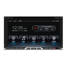 Hualingan GPS Navegação Android 4.4 Universal Duplo DIN Car DVD Player